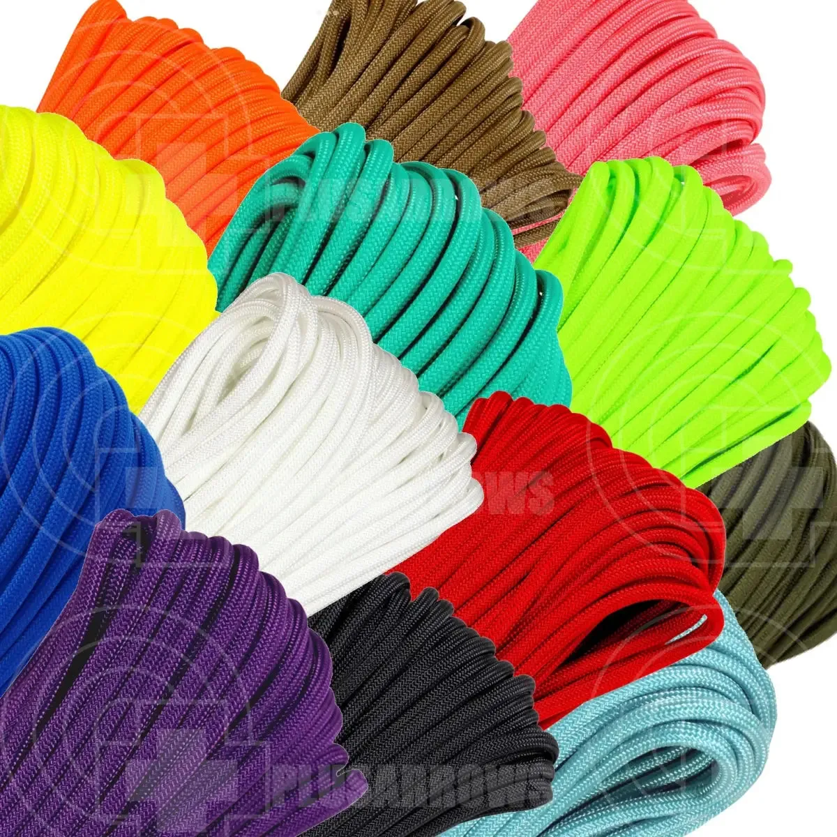 Atwood Rope 550 Paracord Braid (Solid Colours)