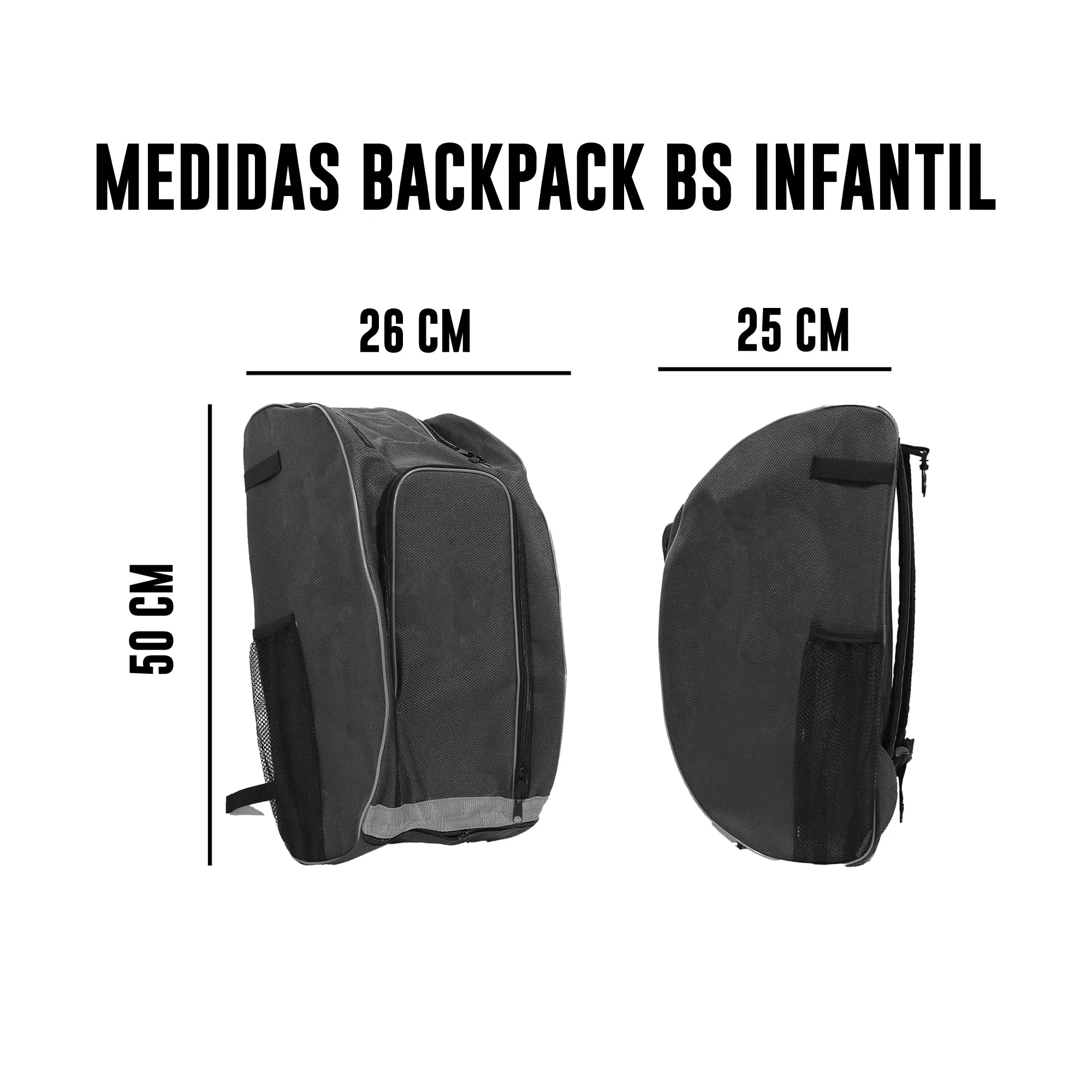 Back Pack Beisbol Softbol BS Cubs Azul Rojo INFANTIL