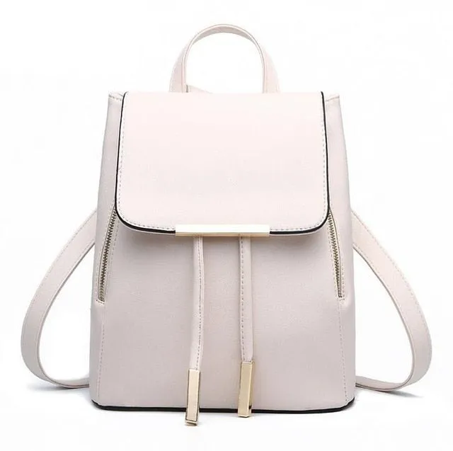 Backback / Purse -  Women's Leather Backpack