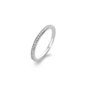 Bague TI SENTO - Argent, zircons (1923ZI)