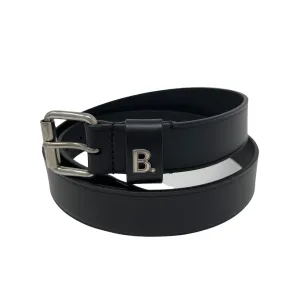 Balenciaga Leather Logo Belt