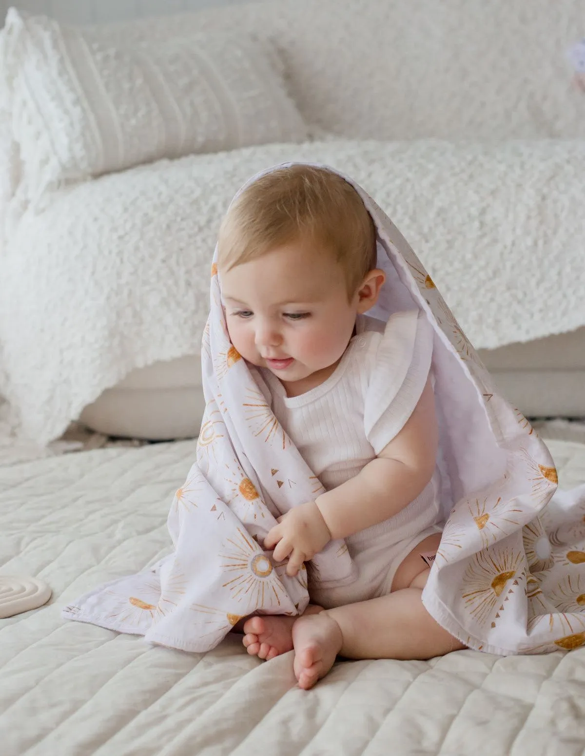 Bambella Designs Snuggle Blanket - Bohemian Sunshine