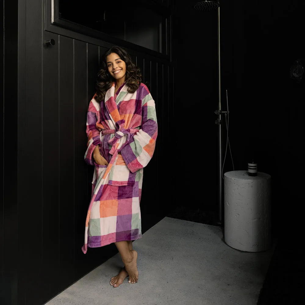 Bambury Charlie Ultraplush Robe Sherbet
