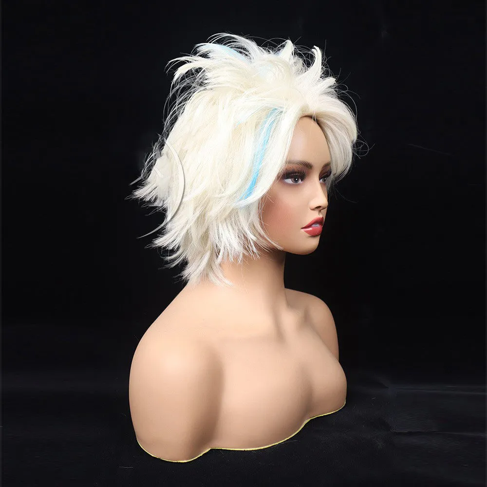 Barbie 2023 Short Wig Heat Resistant Synthetic Hair Cosplay Carnival Halloween Props