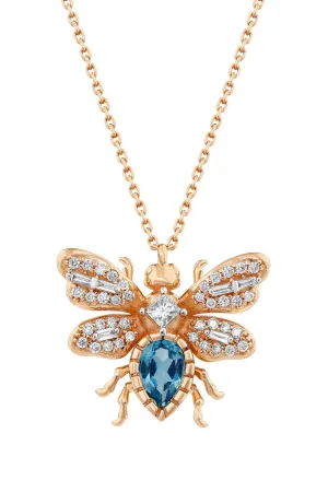 BEE GODDESS | QUEEN BEE BON BON DIAMOND NECKLACE