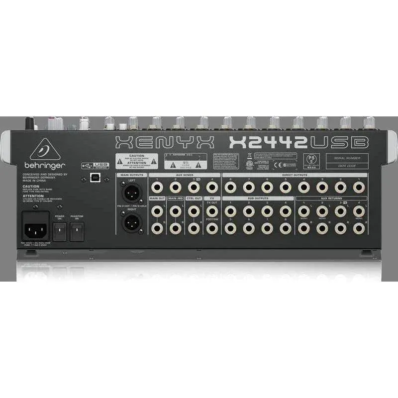 Behringer Xenyx X2442USB Analog Mixer