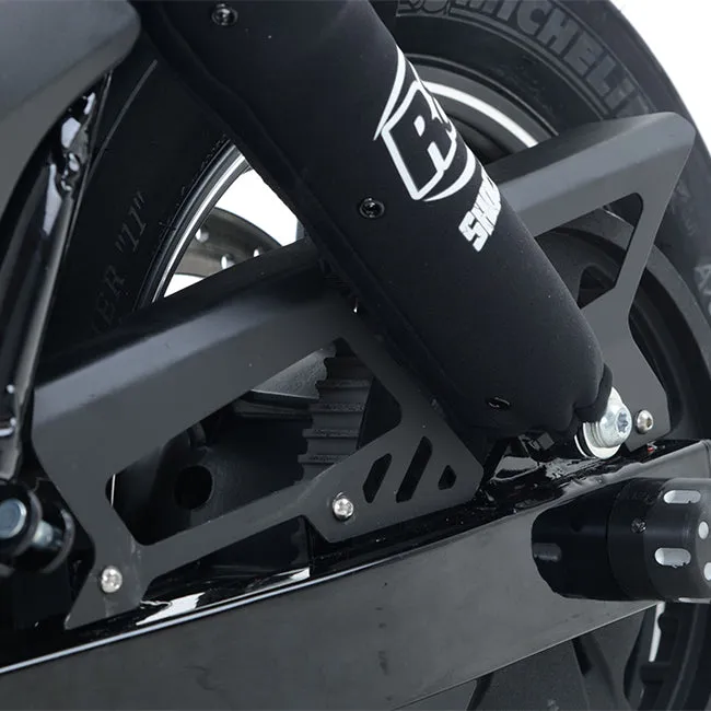 Belt Guard Upper H/D Street 500/750 Black R&G (BG0001BK)