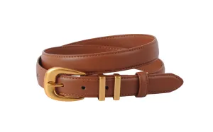 Belt with Metal Strap Holder
