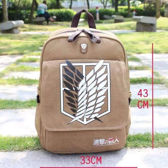 BESTSELLER! Attack on Titan (Shingeki No Kyojin) Backpack