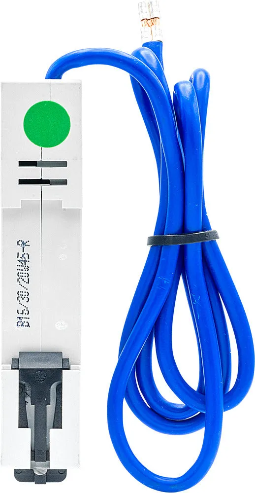 BG CUCRB16 16A SP 1 Module B Curve 6kA 30mA Type AC Compact RCBO