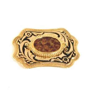 BGW-1013  Gold Western Buckle