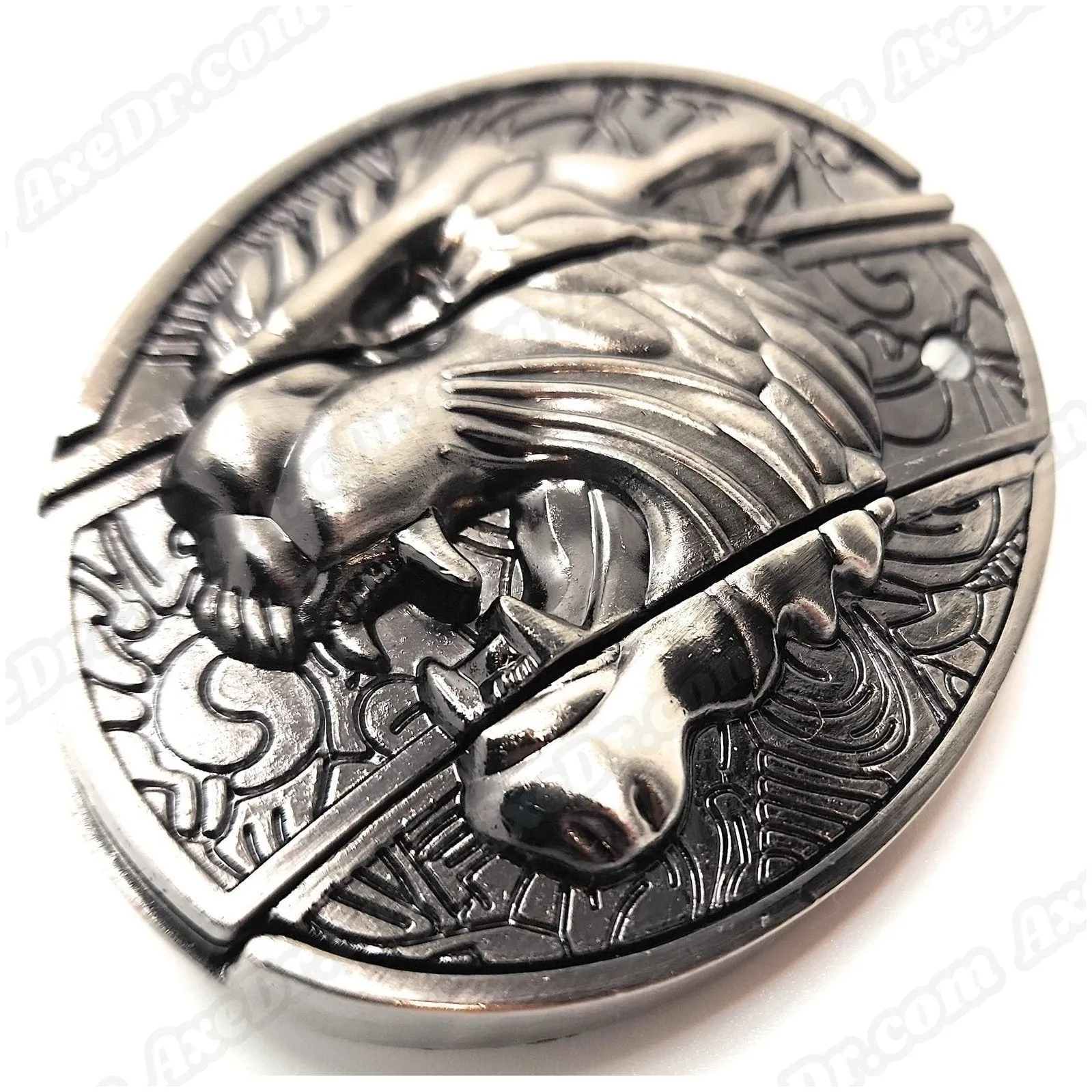 Big Cat Folding Knife Belt Buckle