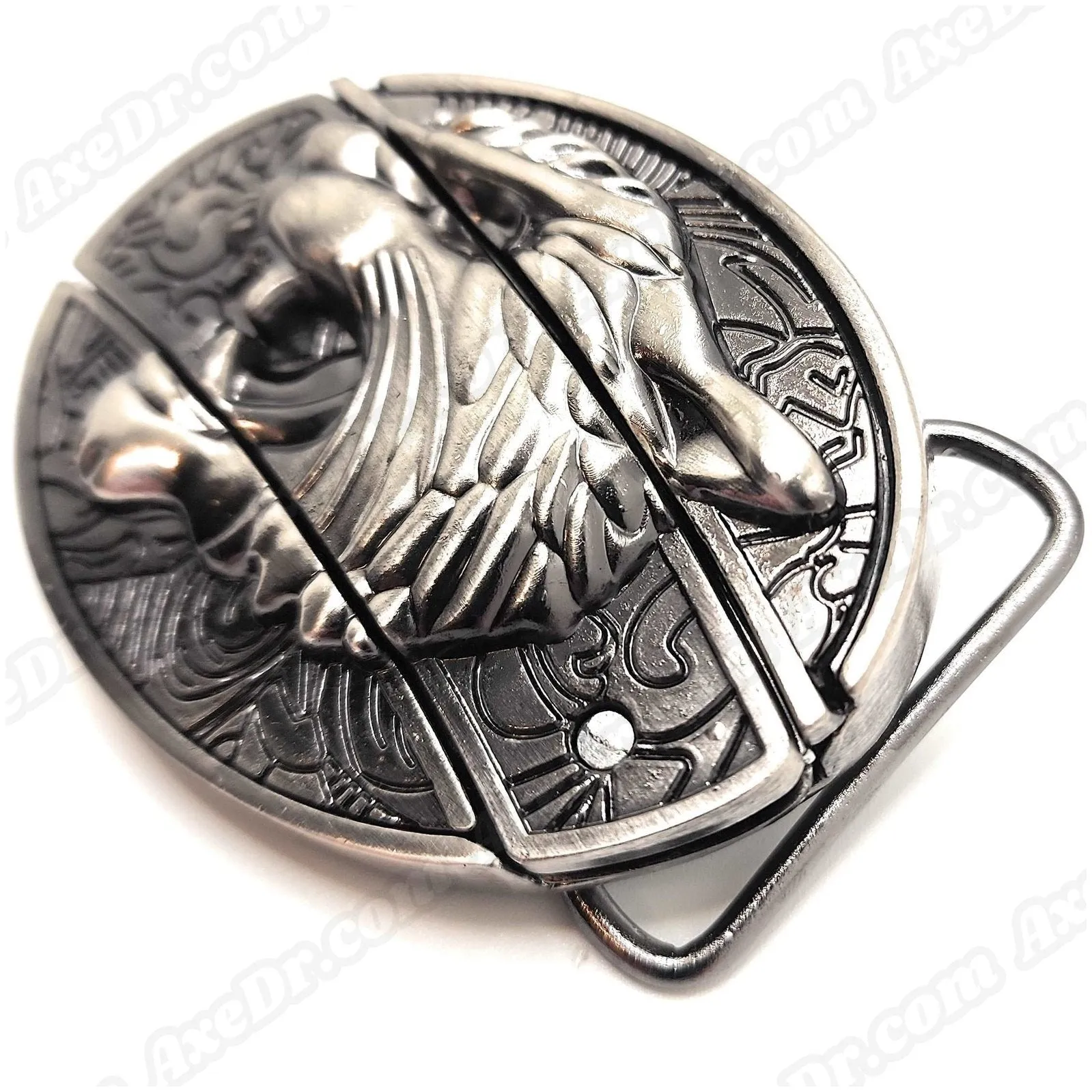 Big Cat Folding Knife Belt Buckle