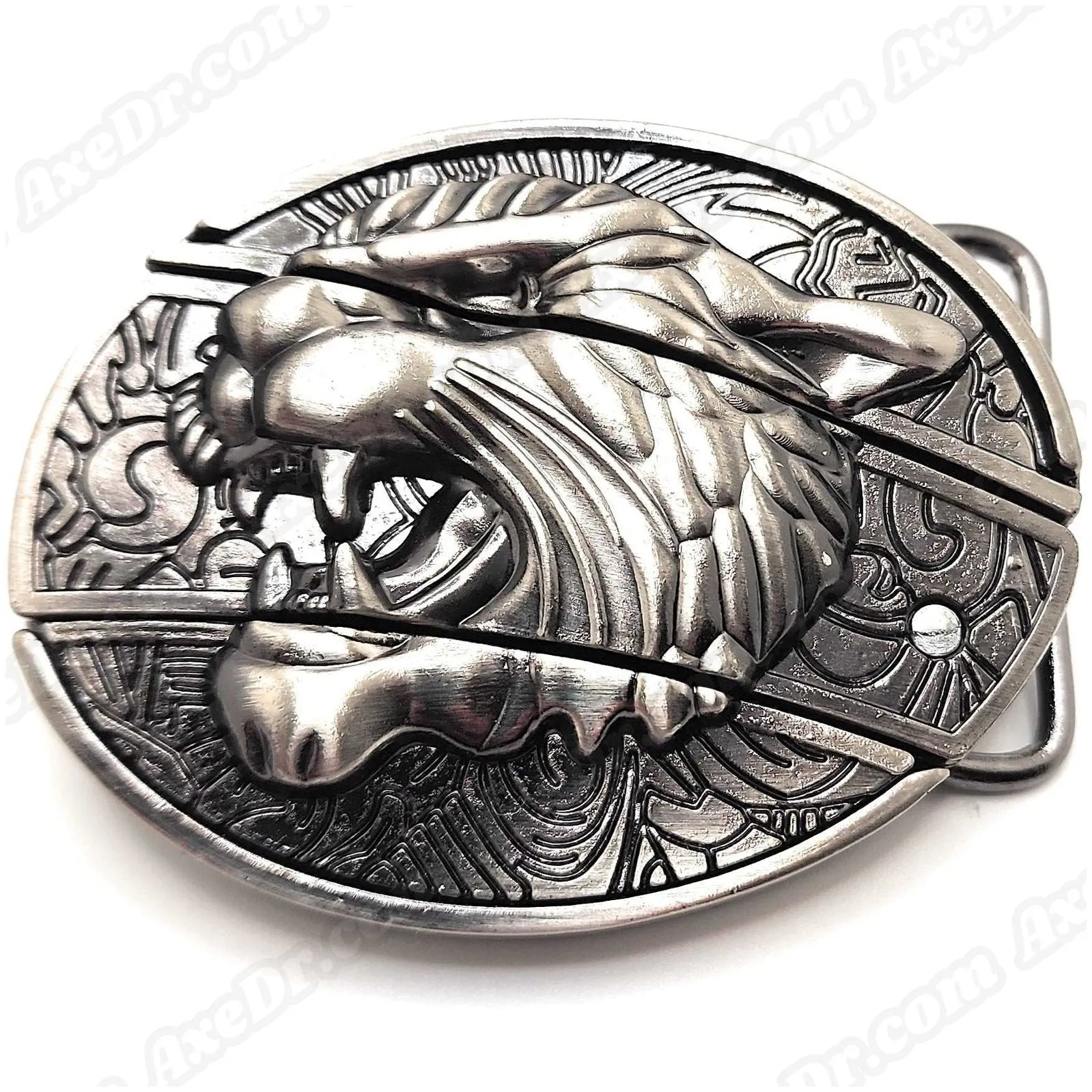 Big Cat Folding Knife Belt Buckle