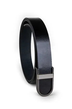 Black Leather Belt