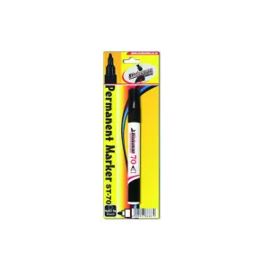 Black Permanent Marker Singles Carded New