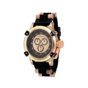 Black Rose Gold Designer Watch