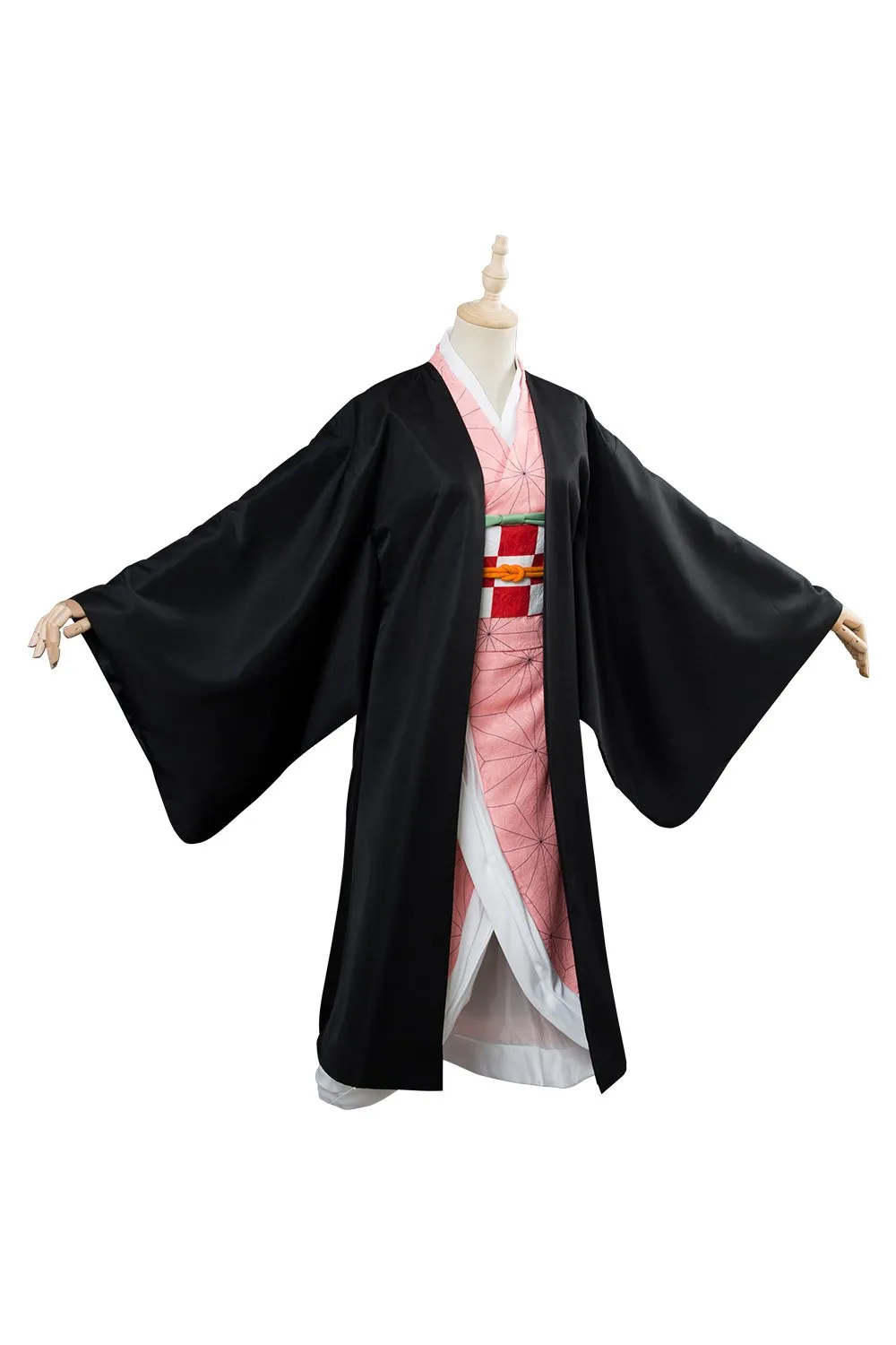 Blade of Demon Destruction Kamado Nezuko Outfit Cosplay Costume