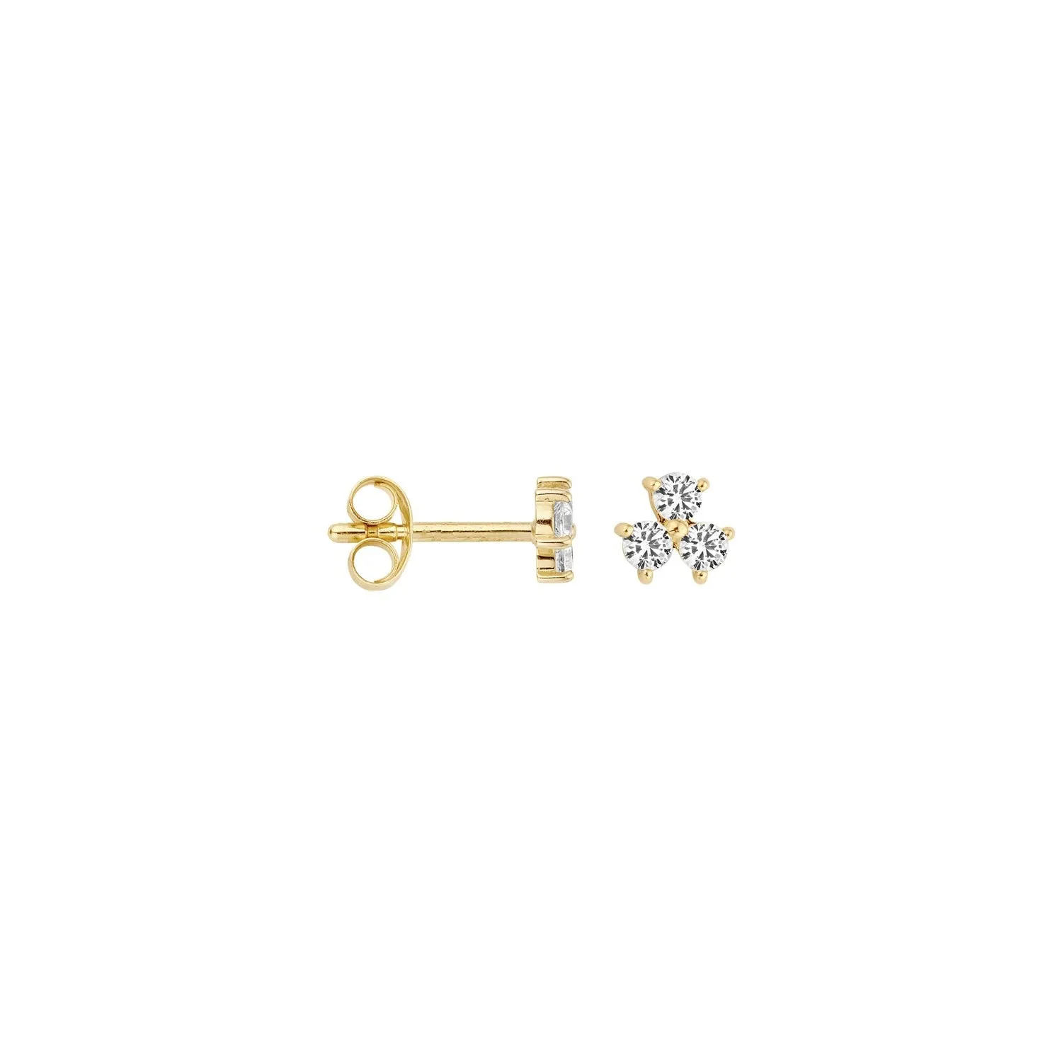 Blush - Boucles d'oreilles - Or Jaune 14k, Zircon (7197YZI)