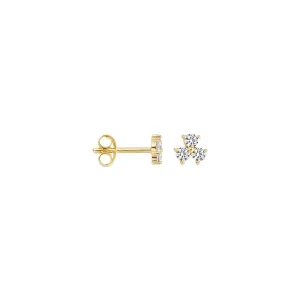 Blush - Boucles d'oreilles - Or Jaune 14k, Zircon (7197YZI)