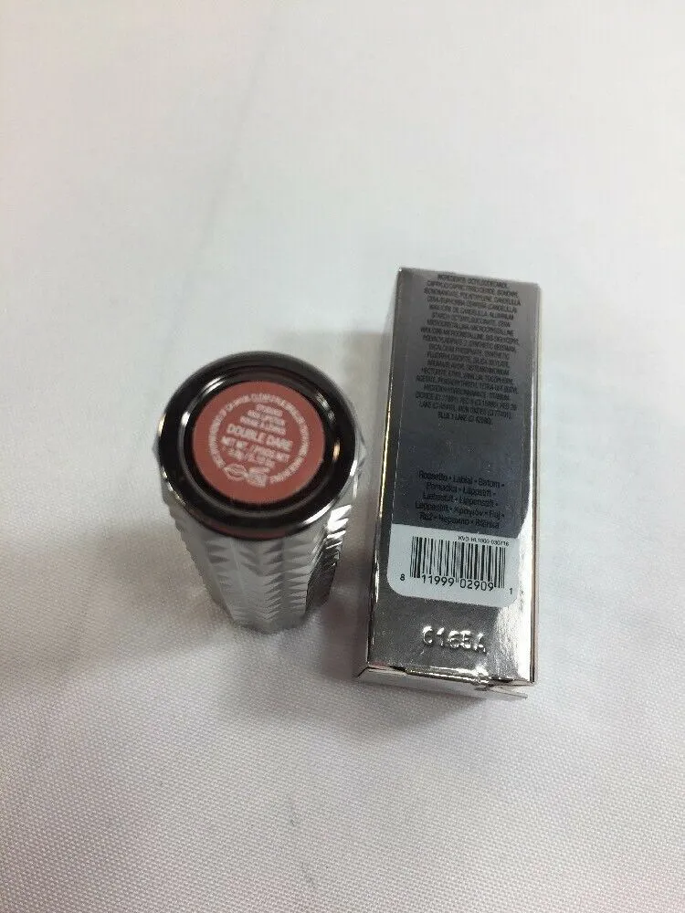 BNIB Kat Von D Double Dare Studded Kiss Lipstick KVD Silver Limited Ed.w/reciept