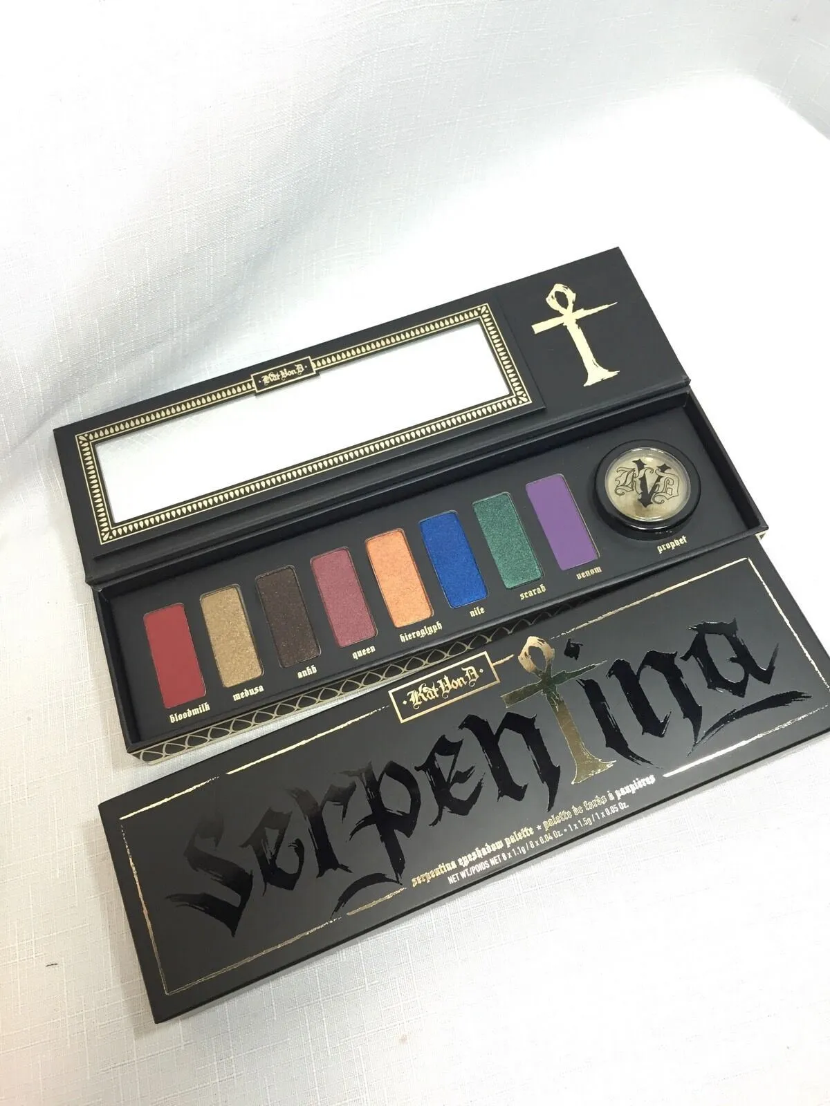 BNIB Kat Von D Serpentina Eyeshadow Palette KVD Limited Edition 2016  w/receipt