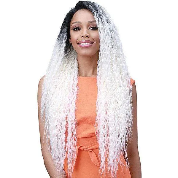 Bobbi Boss Miss Origin Human Hair Blend 13X6 Frontal Lace Wig - MOGLWBR32 BRAZILIAN WAVE 32