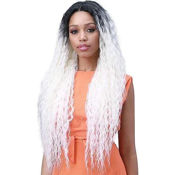 Bobbi Boss Miss Origin Human Hair Blend 13X6 Frontal Lace Wig - MOGLWBR32 BRAZILIAN WAVE 32