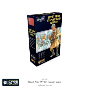 Bolt Action Soviet Army Winter Weapons Teams