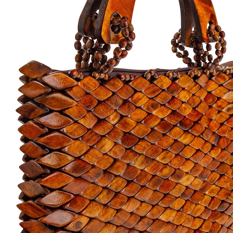 Bora Bora Handbag - Dark Walnut
