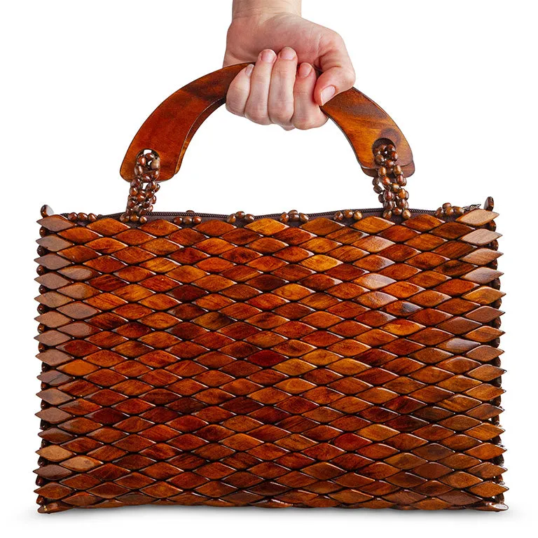 Bora Bora Handbag - Dark Walnut