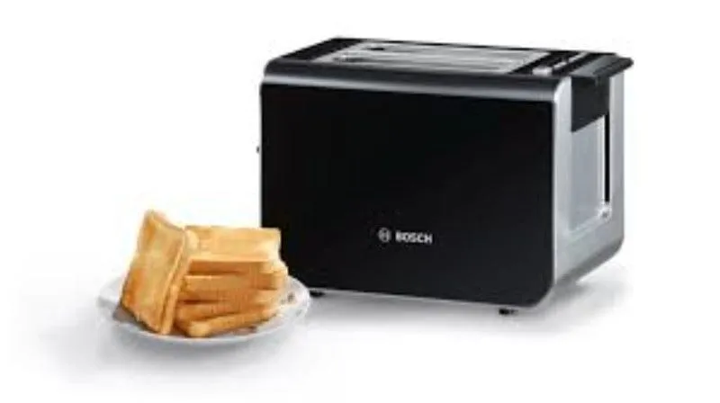 Bosch 2 Slice Compact Toaster Styline Black TAT8613N