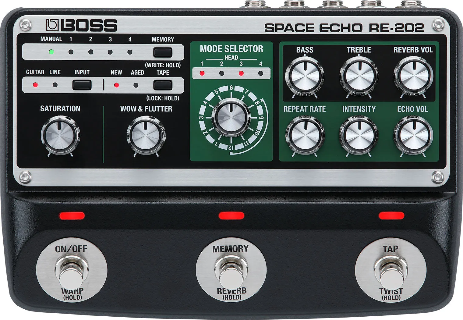Boss RE-202 Space Echo Compact Pedal