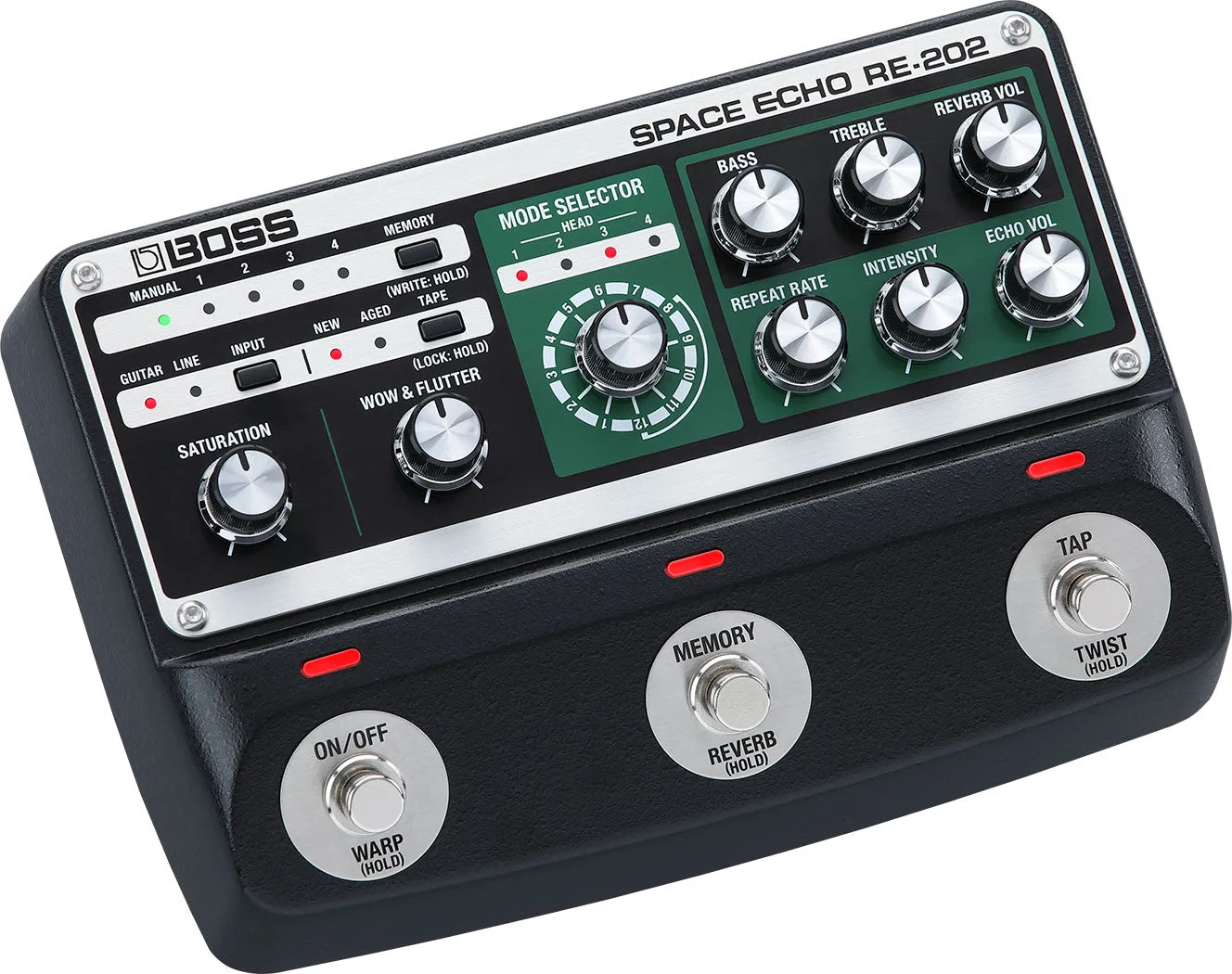 Boss RE-202 Space Echo Compact Pedal