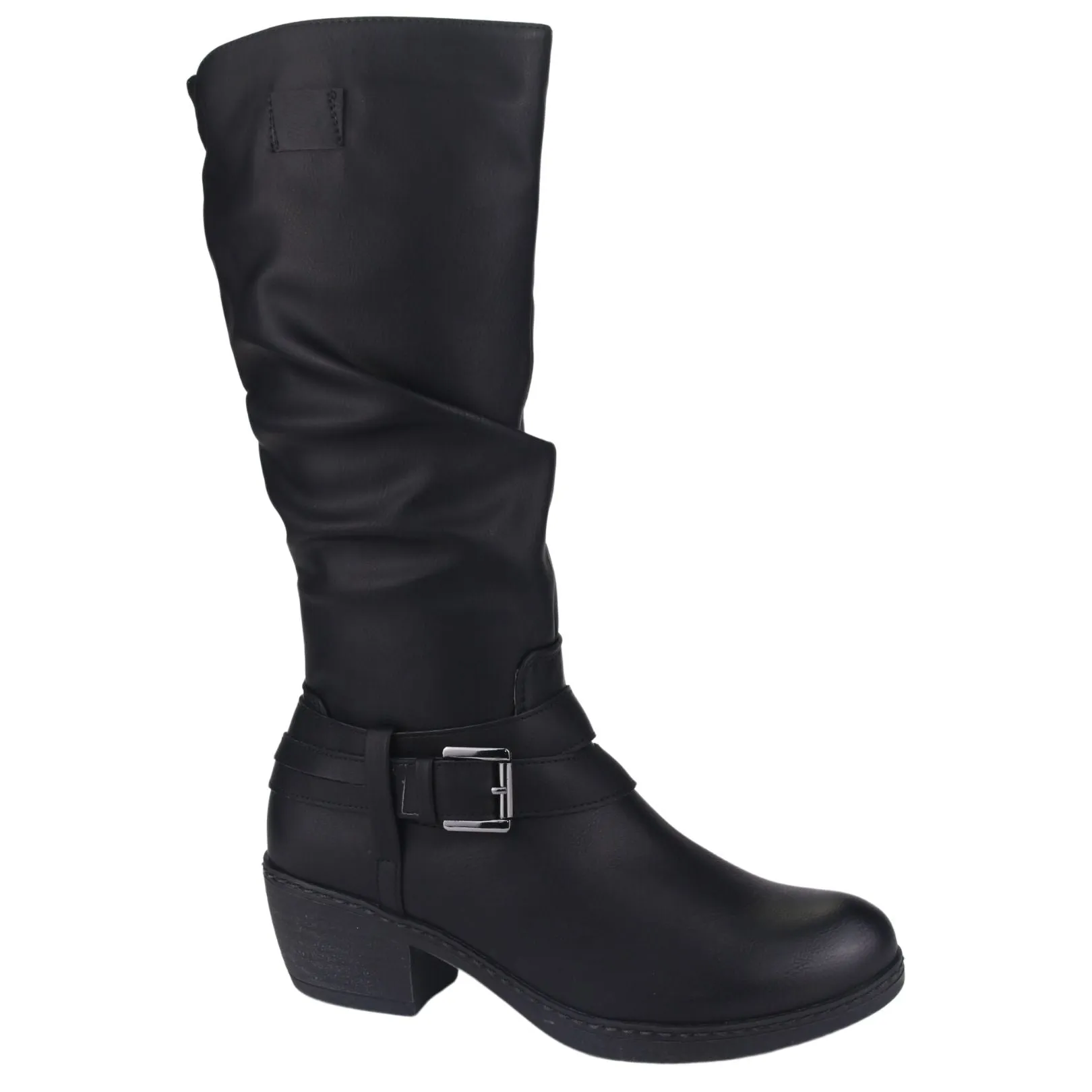 Bota Chalada Mujer Fula-11 Negro Casual