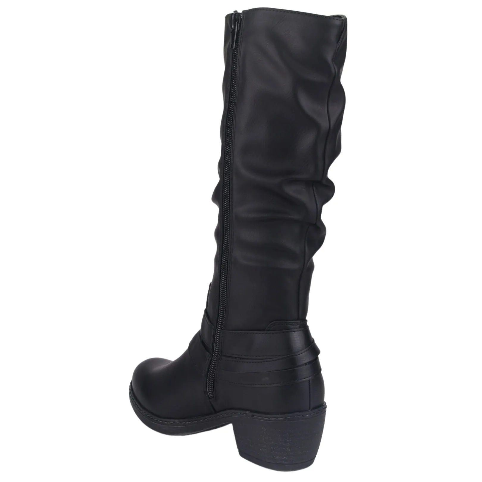 Bota Chalada Mujer Fula-11 Negro Casual