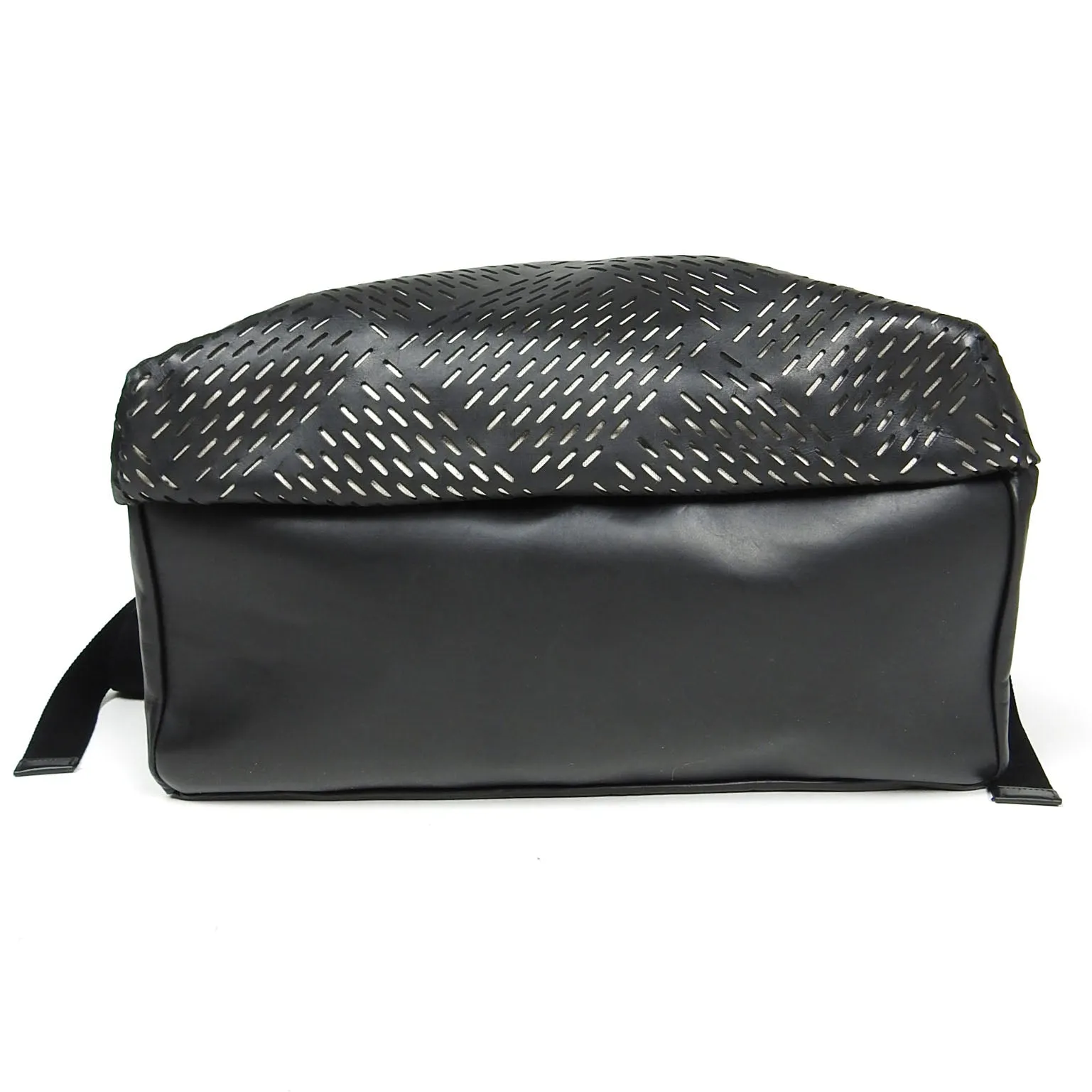 Bottega Veneta Leather Roll Top Messenger Bag