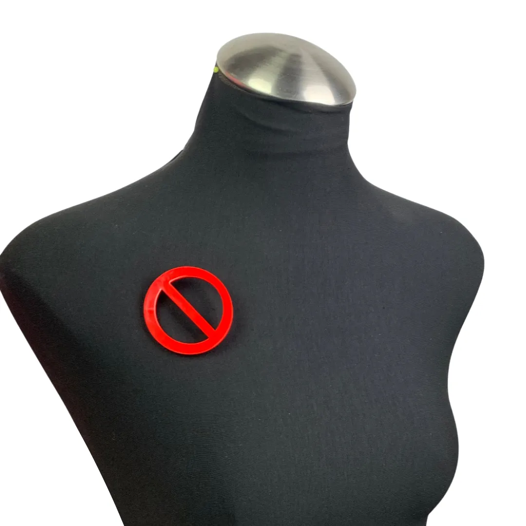 Boycott Designer Pin Brooch