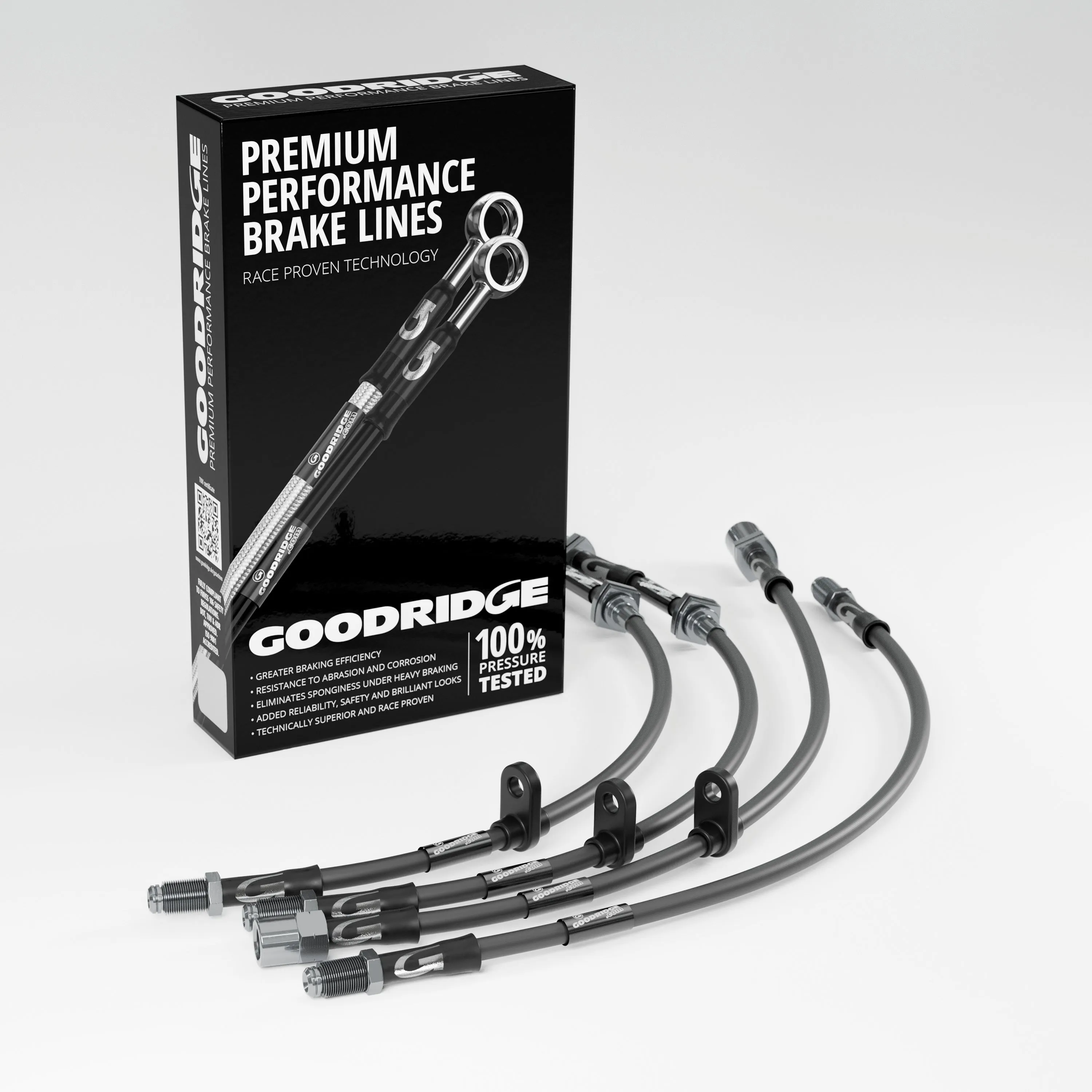 BRAKE HOSE KIT FOR AUSTIN MINI (DRUM/DRUM) ALL VARIANTS 1967-1984
