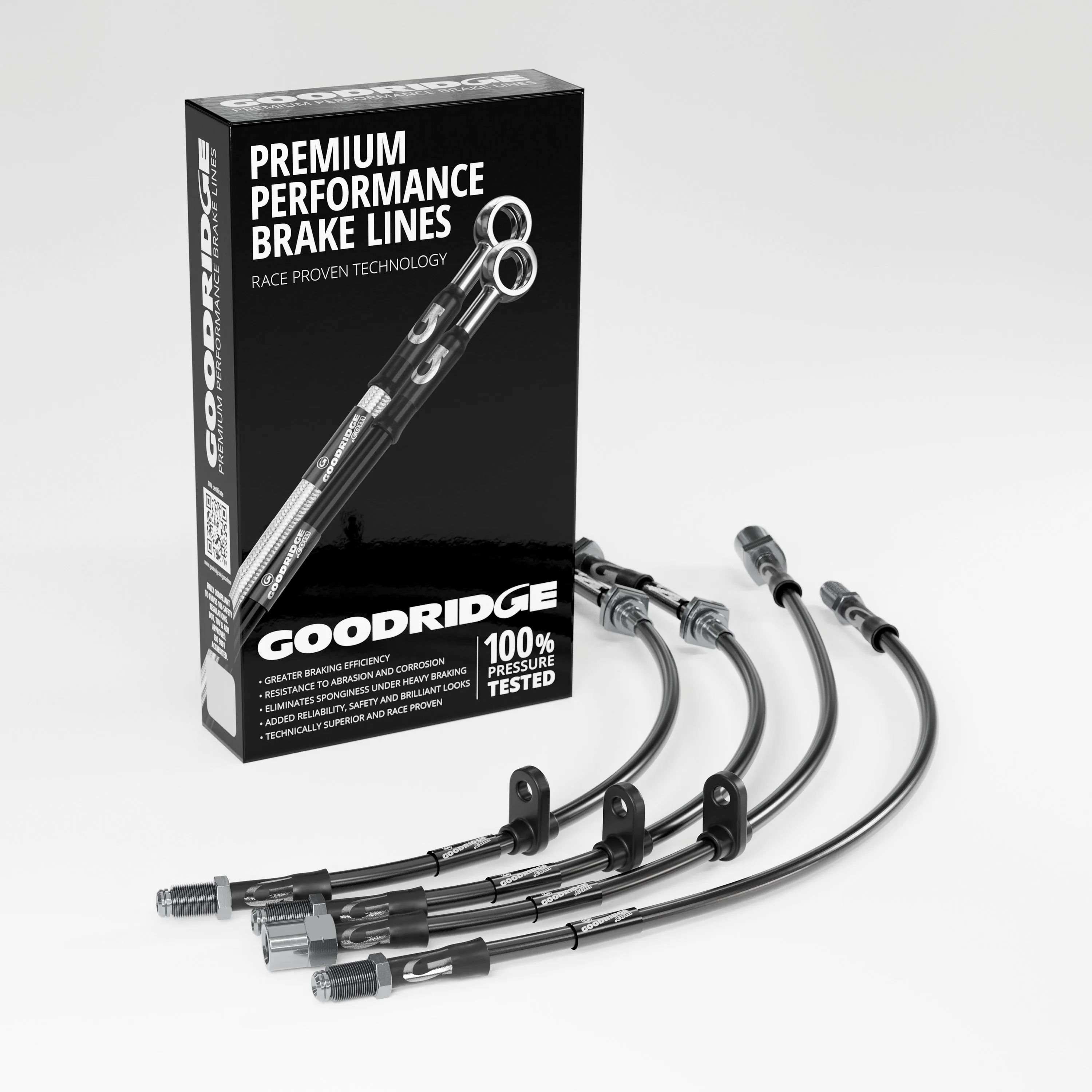 BRAKE HOSE KIT FOR AUSTIN MINI (DRUM/DRUM) ALL VARIANTS 1967-1984