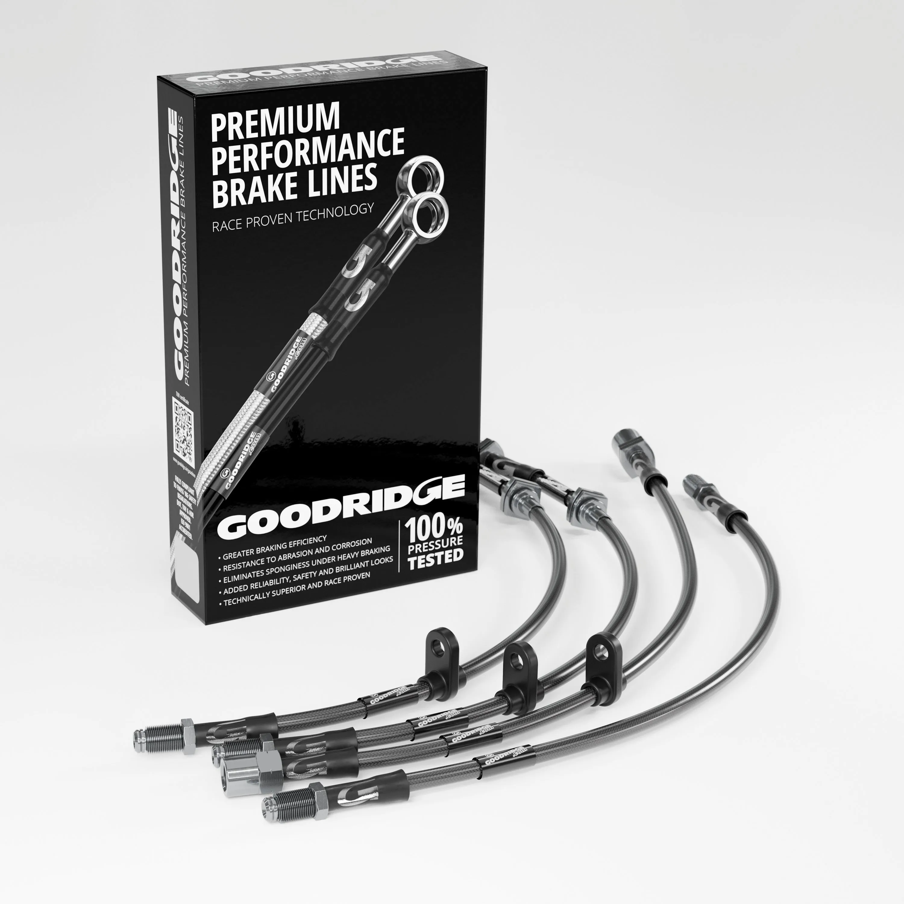 BRAKE HOSE KIT FOR BMW 3 SERIES E46 316TI COMPACT SE 2001-