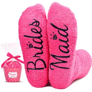 Bridesmaid Socks Maid Of Honor Socks Bride Tribe Socks, Bridesmaid Gifts Maid Of Honor Gifts