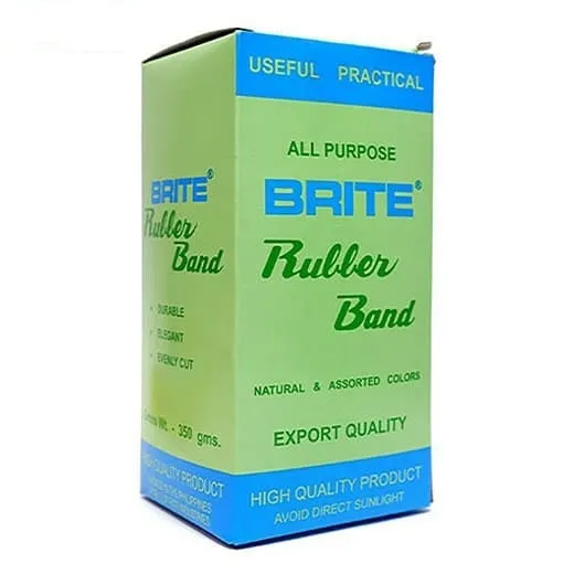 Brite Rubber Bond No.18 Flat 350grams