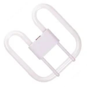 British Electric Lamps Bell 28w 2D Square 2-Pin Cap Standard White (3500k) Compact Fluorescent Lamp, GR8, 28 W