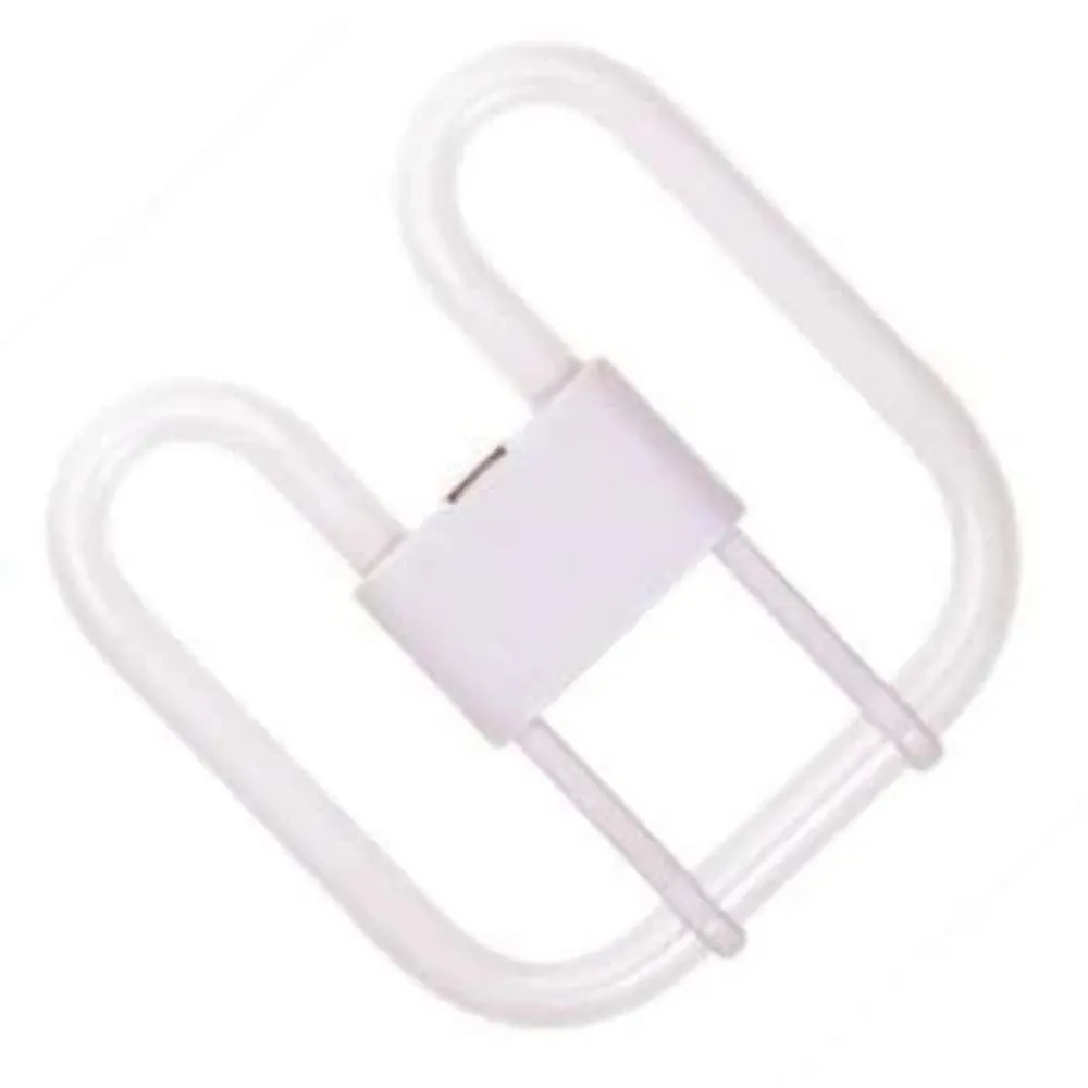 British Electric Lamps Bell 28w 2D Square 2-Pin Cap Standard White (3500k) Compact Fluorescent Lamp, GR8, 28 W