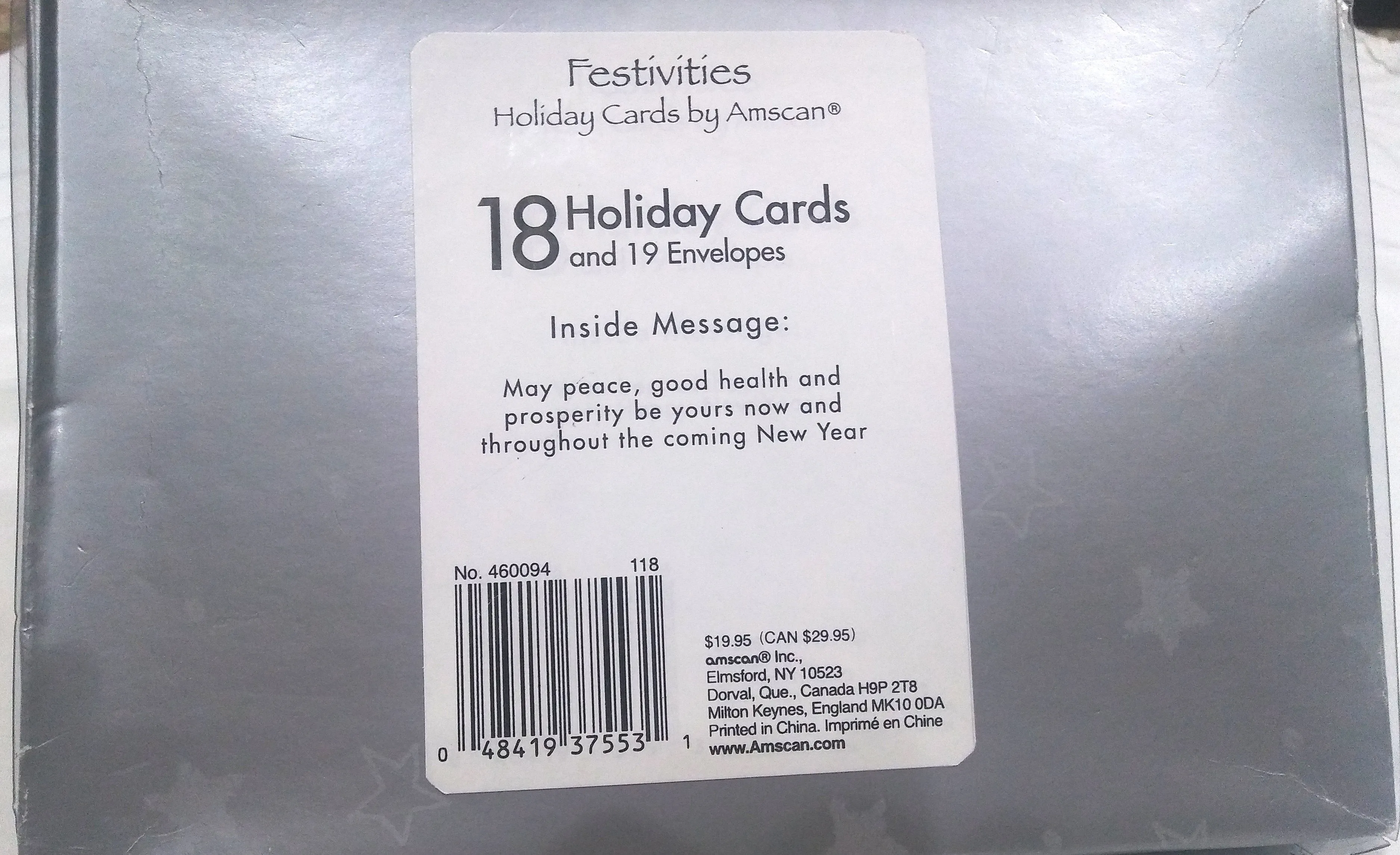 BUSINESS APPRECIATION BOXED GREETING CARDS