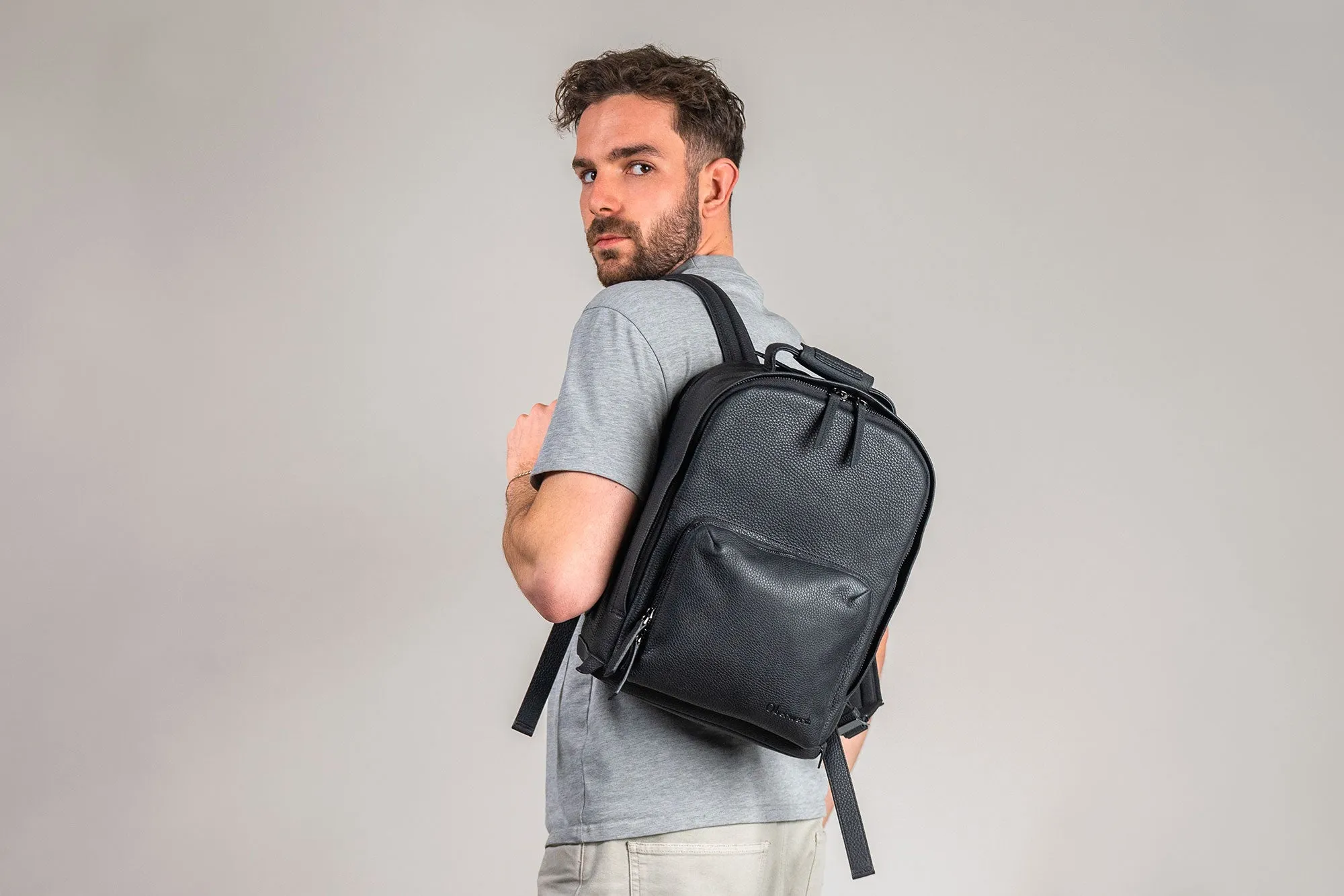 Business Backpack 13" Casual schwarz