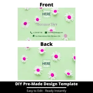 Business Card Design Template 124