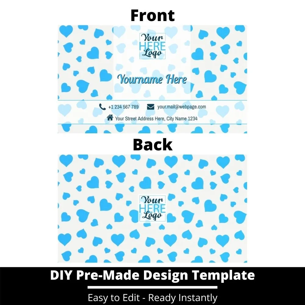Business Card Design Template 132