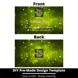 Business Card Design Template 203